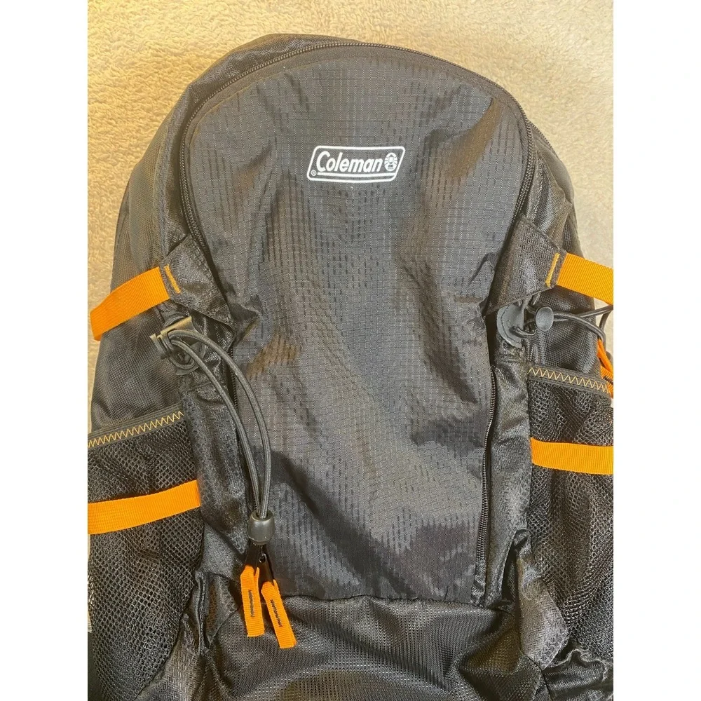 Coleman Kaver 25L Hiking Backpack Black & Orange